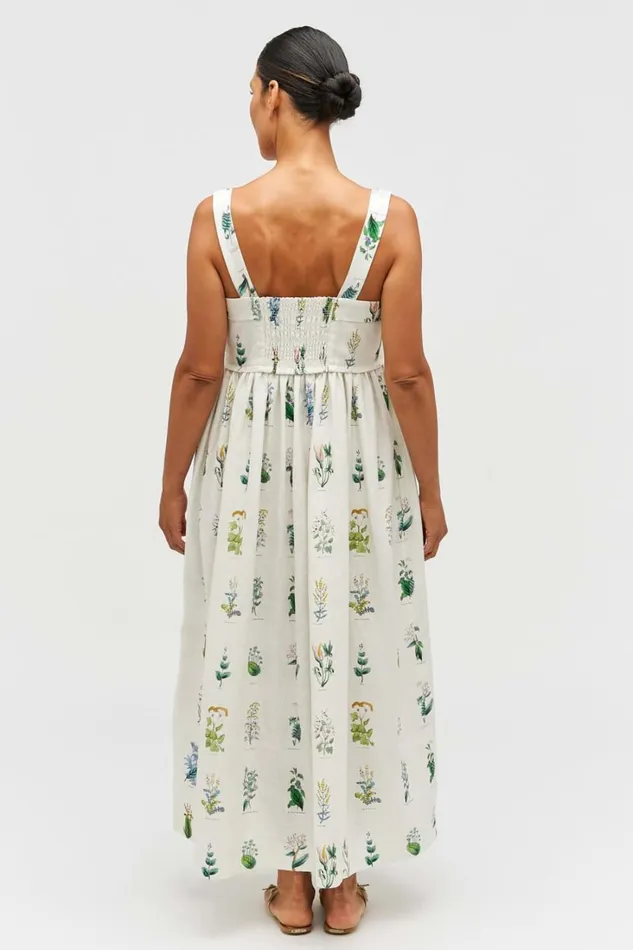 Oroton Greenhouse Floral Sundress Mist Women Dresses Oroton Greenhouse Floral Sundress Mist Women Dresses