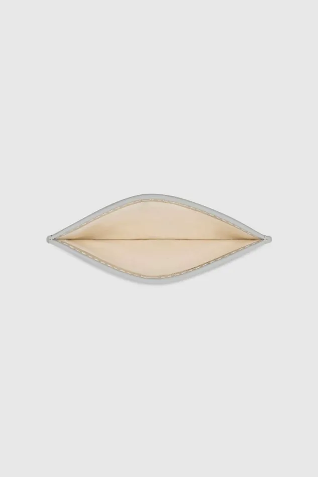 Oroton Gretel Metallic Credit Card Sleeve Silver Women Wallets Oroton Gretel Metallic Credit Card Sleeve Silver Women Wallets