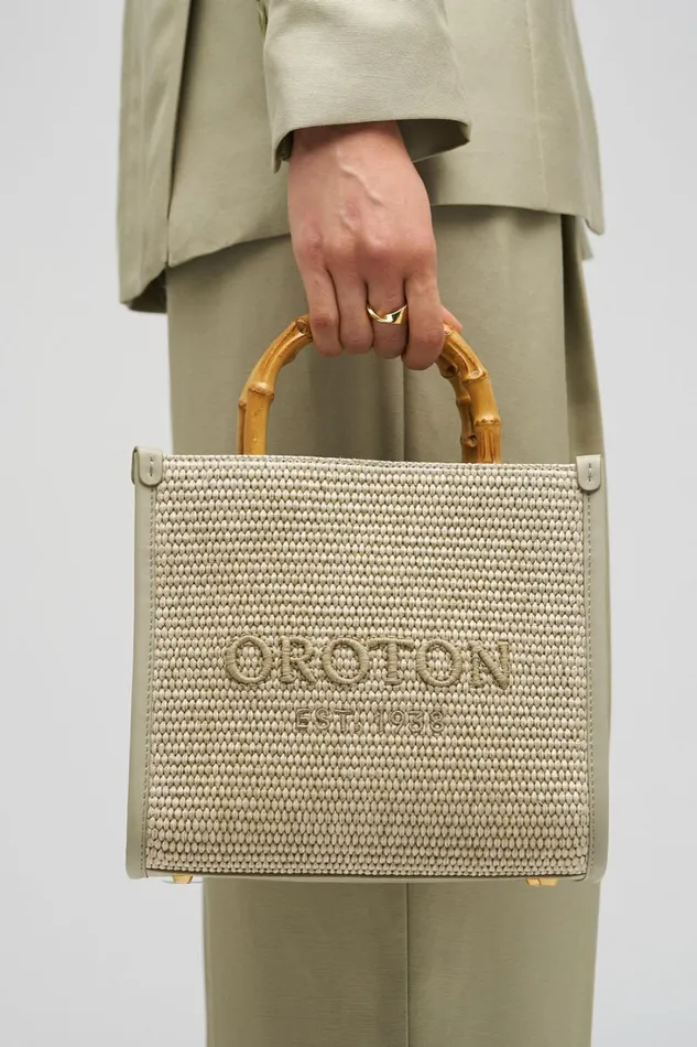 Oroton Lane Straw Tote Laurel Women Totes Oroton Lane Straw Tote Laurel Women Totes