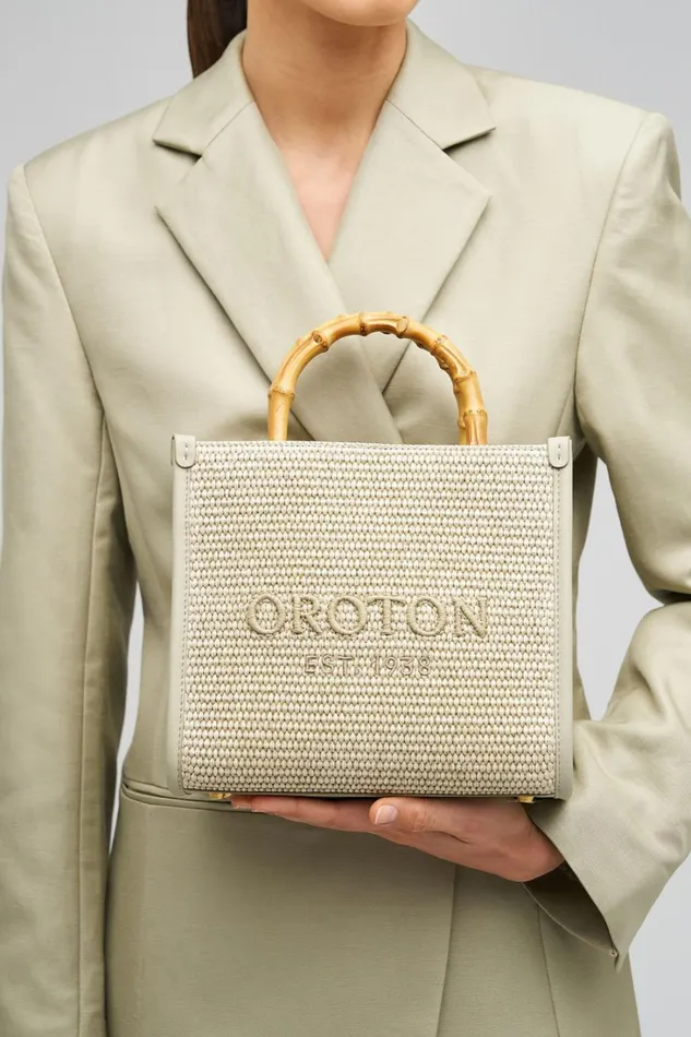 Oroton Lane Straw Tote Laurel Women Totes Oroton Lane Straw Tote Laurel Women Totes