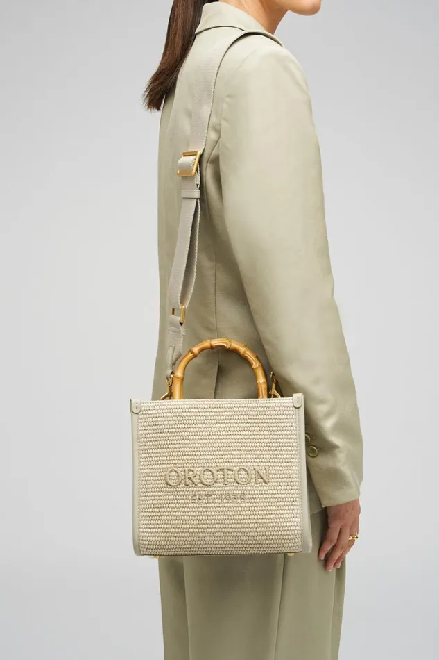 Oroton Lane Straw Tote Laurel Women Totes Oroton Lane Straw Tote Laurel Women Totes