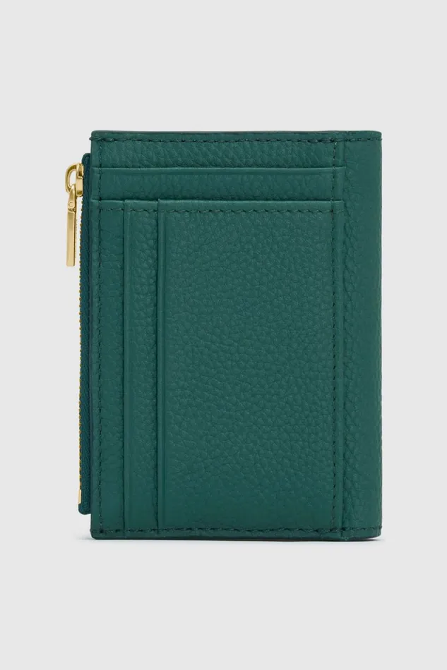 Oroton Margot Mini 10 Credit Card Zip Wallet Studio Green Women Wallets Oroton Margot Mini 10 Credit Card Zip Wallet Studio Green Women Wallets