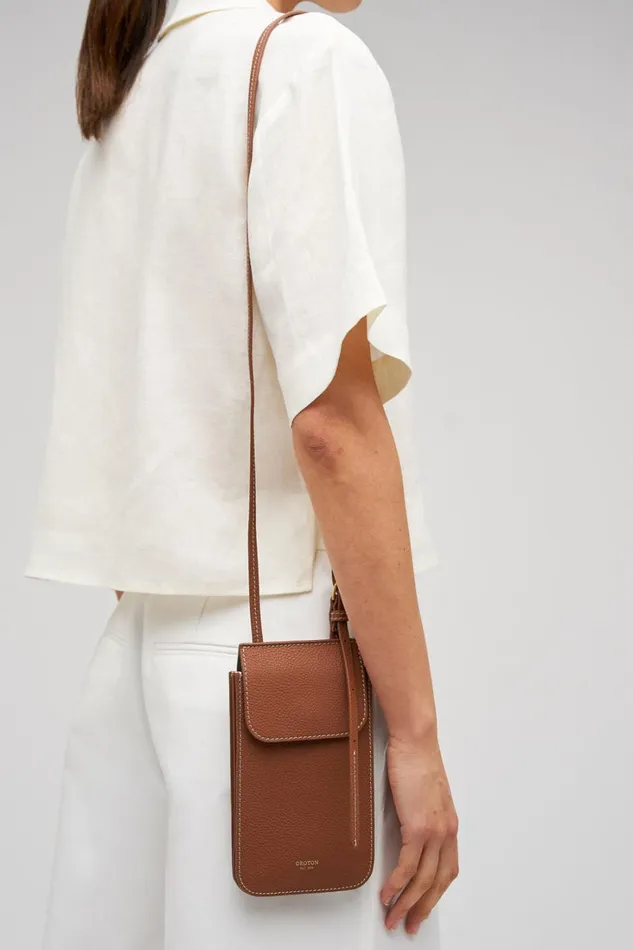 Oroton Margot Phone Crossbody Whiskey Women Crossbody Oroton Margot Phone Crossbody Whiskey Women Crossbody