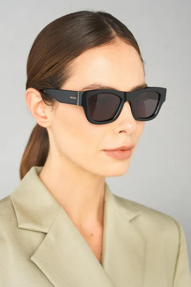 Oroton Selma Sunglasses Black Women Sunglasses