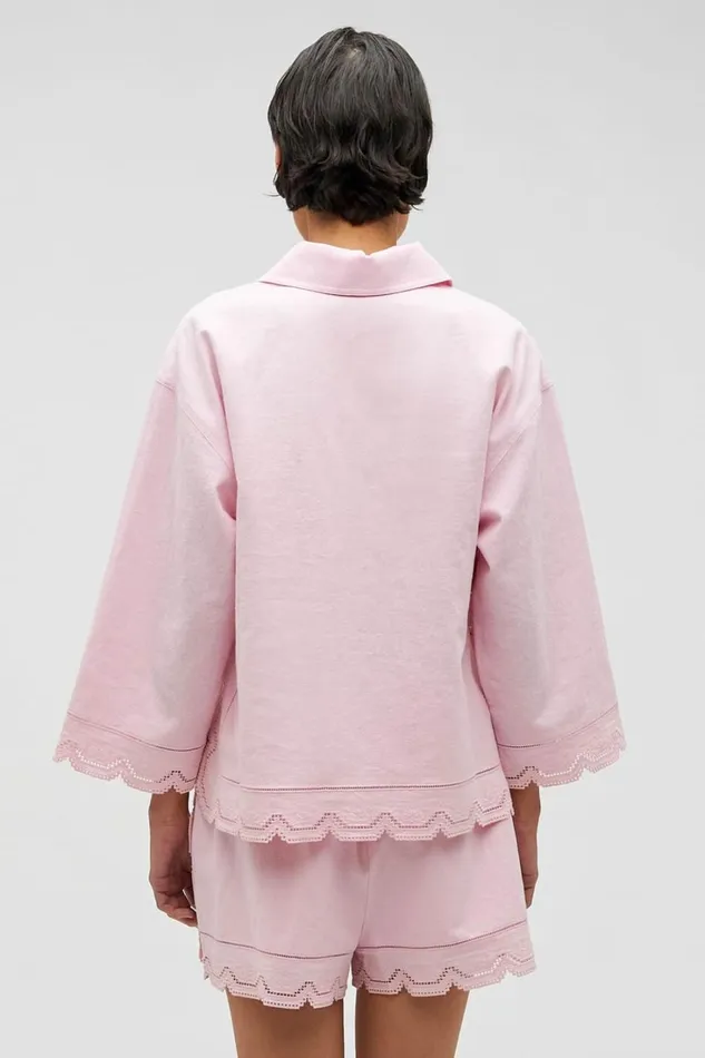 Oroton Table Cloth Lace Short Ballet Pink Women Shorts Oroton Table Cloth Lace Short Ballet Pink Women Shorts