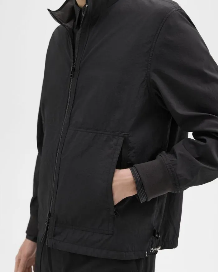 Outerwear Men Theory Blouson ZipUp Jacket Black