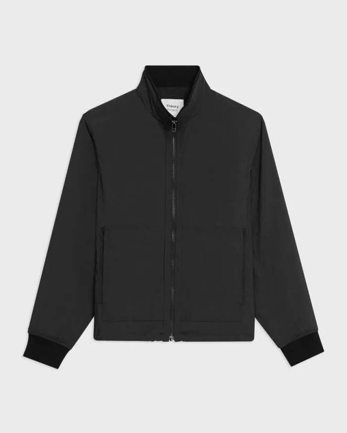 Outerwear Men Theory Blouson ZipUp Jacket Black