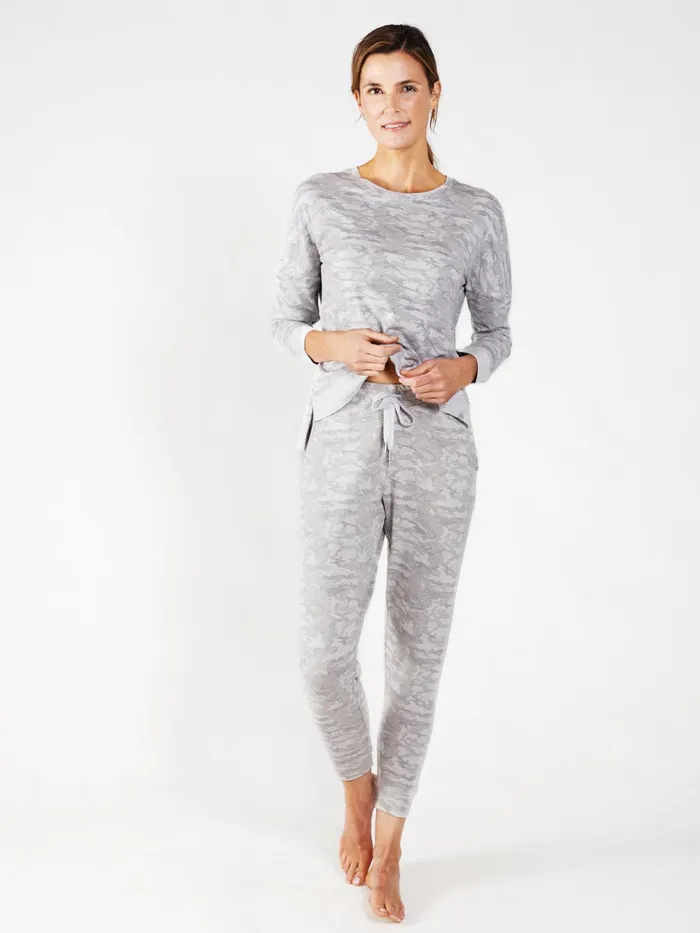 Pants Joggers Women Tasc Performance Varsity Brushed Lightweight Jogger