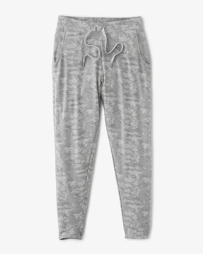 Pants Joggers Women Tasc Performance Varsity Brushed Lightweight Jogger