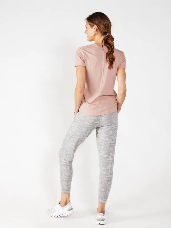 Pants Joggers Women Tasc Performance Varsity Brushed Lightweight Jogger
