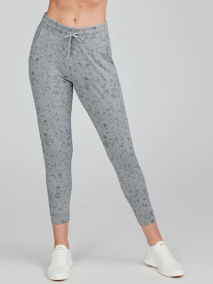 Pants Joggers Women Tasc Performance Varsity Brushed Lightweight Jogger