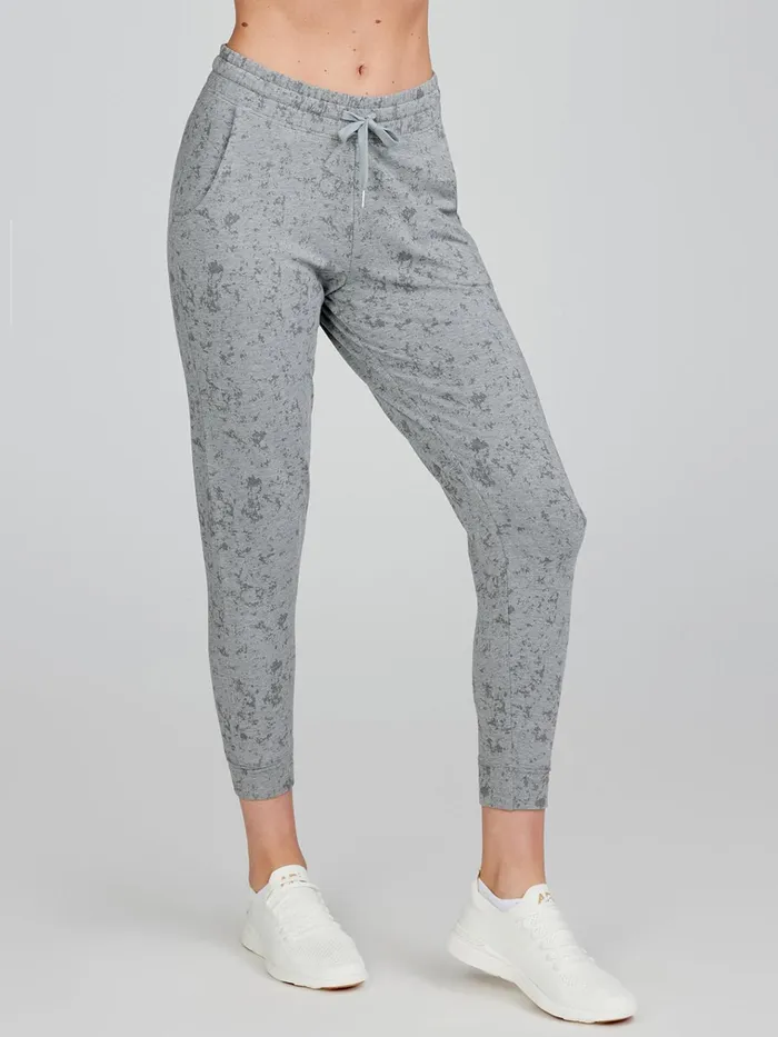 Pants Joggers Women Tasc Performance Varsity Brushed Lightweight Jogger