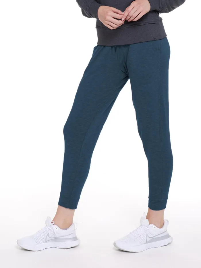 Pants Joggers Women Tasc Performance Varsity Brushed Lightweight Jogger