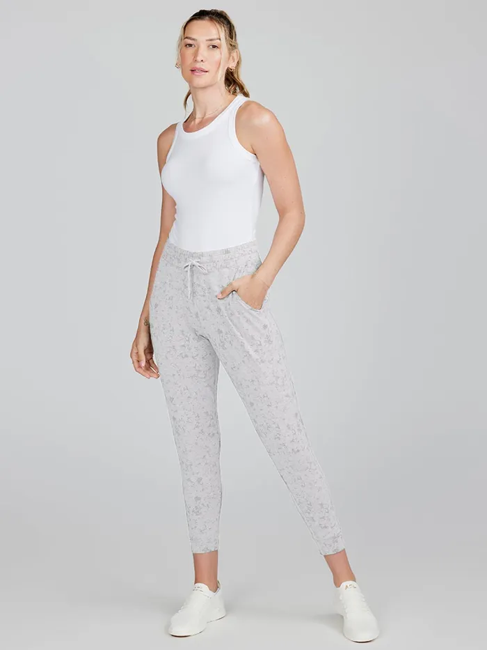Pants Joggers Women Tasc Performance Varsity Brushed Lightweight Jogger