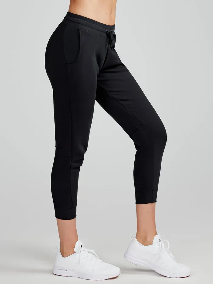 Pants Joggers Women Tasc Performance Varsity Brushed Lightweight Jogger