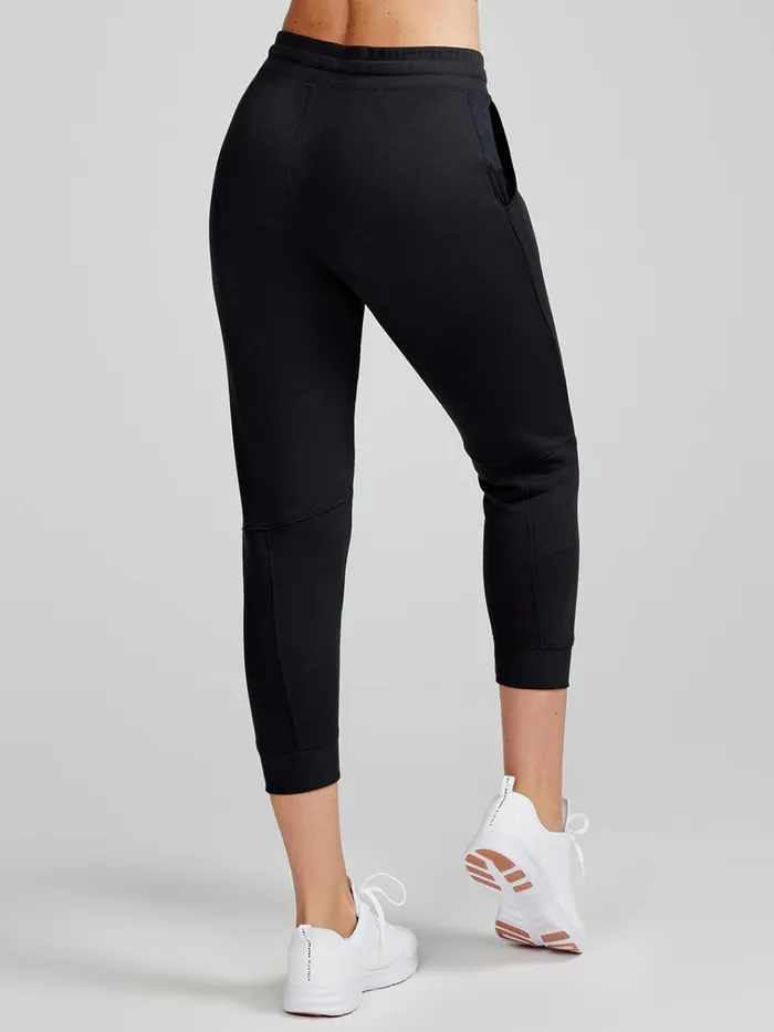 Pants Joggers Women Tasc Performance Varsity Brushed Lightweight Jogger