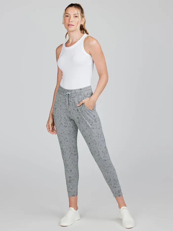 Pants Joggers Women Tasc Performance Varsity Brushed Lightweight Jogger