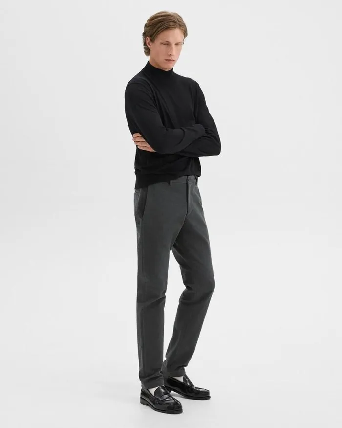 Pants Men Theory Zaine Pant In Moleskin Twill Graphite