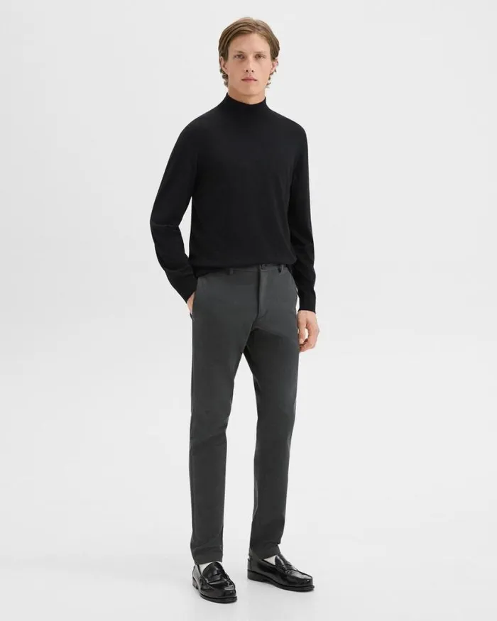 Pants Men Theory Zaine Pant In Moleskin Twill Graphite