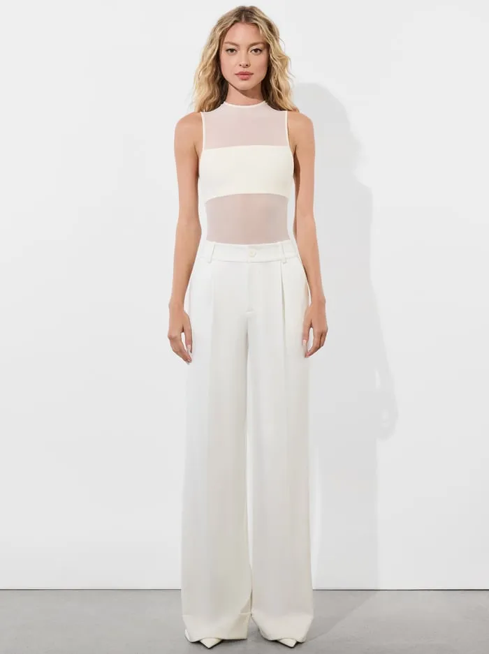 Pants Women Alice Olivia Tomasa Pant Off White