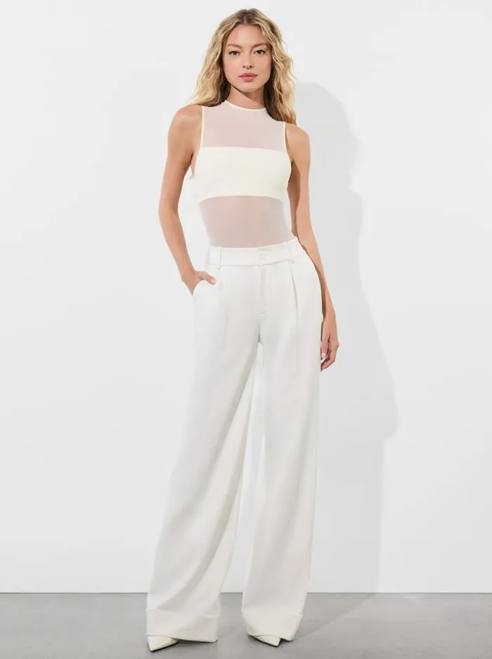 Pants Women Alice Olivia Tomasa Pant Off White
