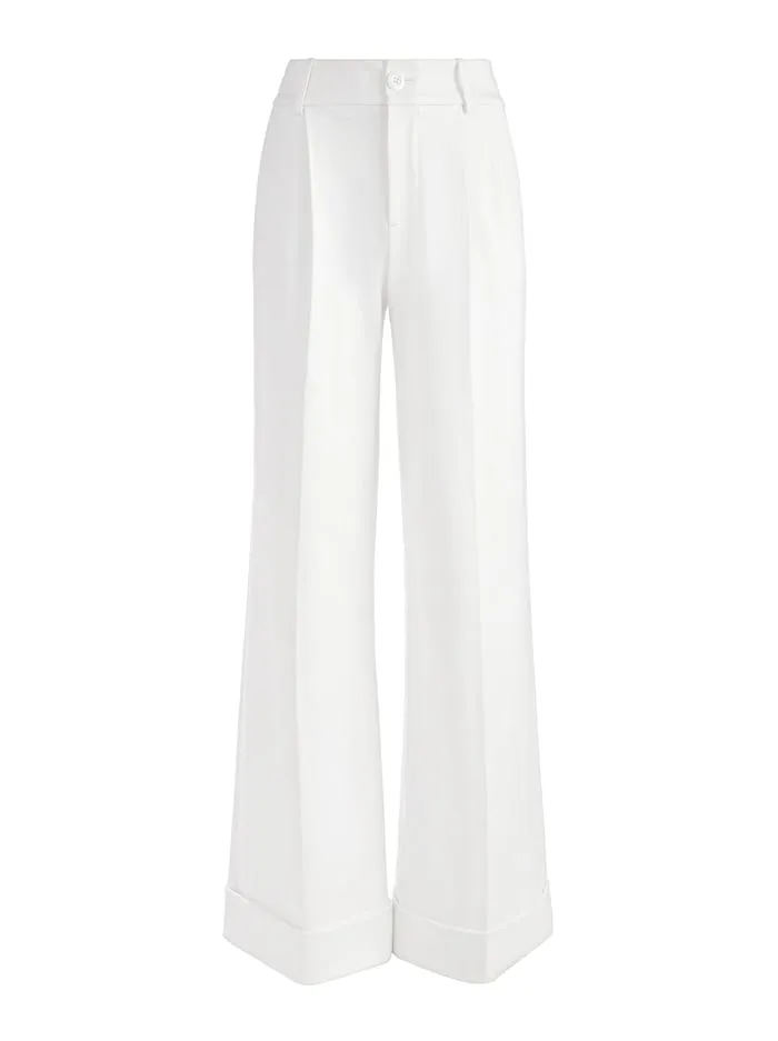 Pants Women Alice Olivia Tomasa Pant Off White