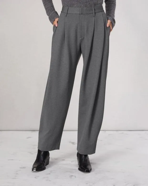 Pants Women Rag and Bone Cecily Ponte Pant Charcoal