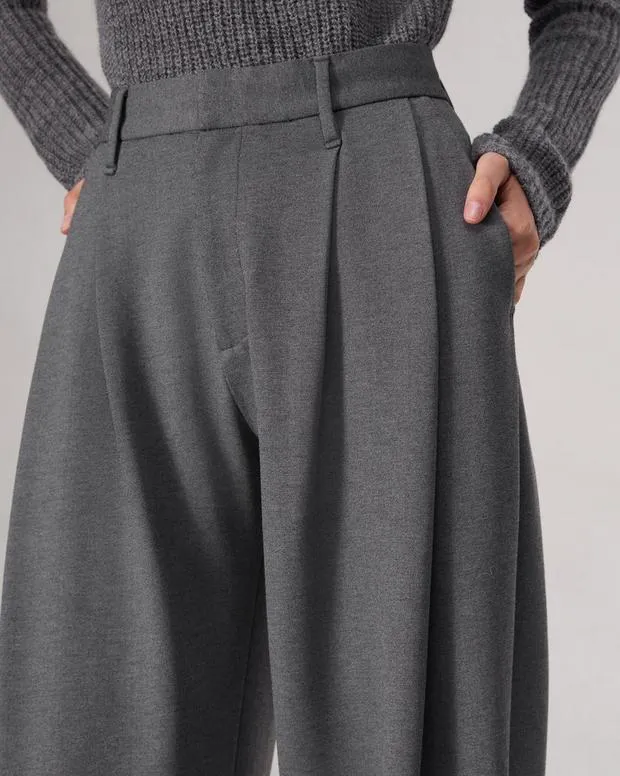 Pants Women Rag and Bone Cecily Ponte Pant Charcoal