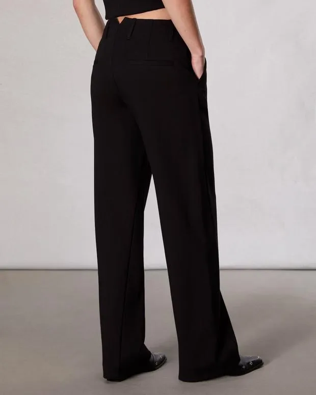 Pants Women Rag and Bone Shea Ponte Pant Black