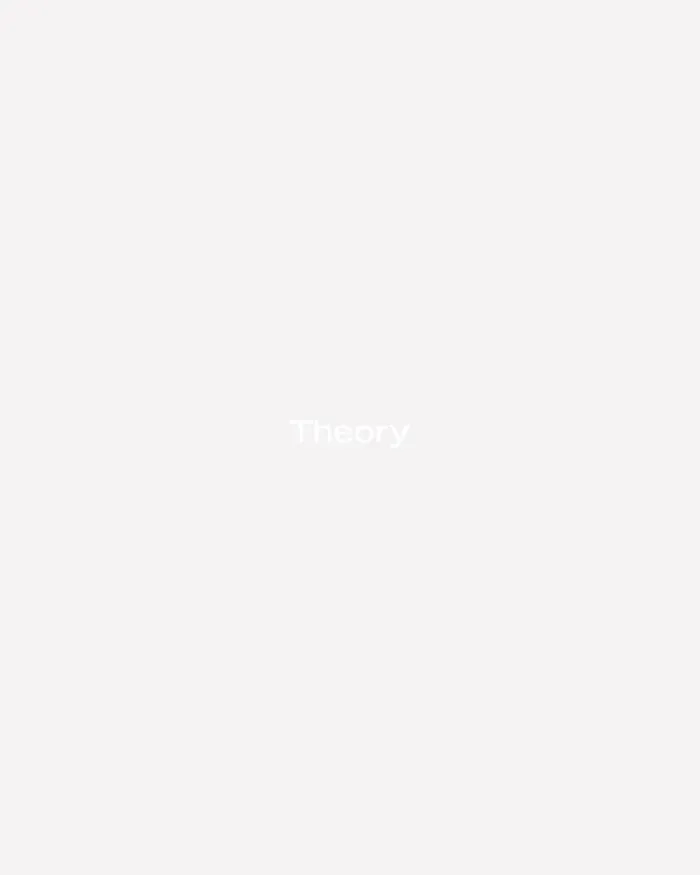 Pants Women Theory Cropped WideLeg Pant In Good Linen Black