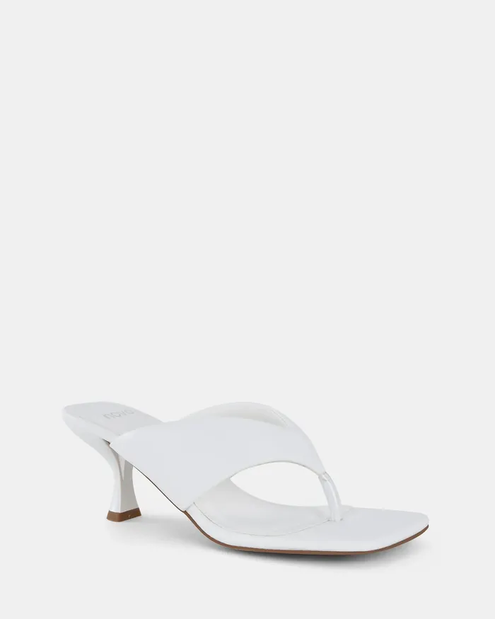 Party NOVO Shoes Women URZILA WHITE Kitten Heels