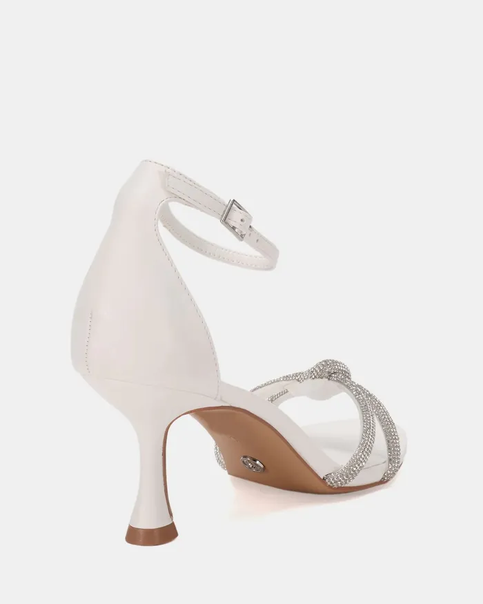 Party Women NOVO Shoes PERSEUS WHITE Kitten Heels