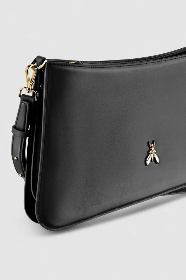 Patrizia Pepe Crossbodys Handbag With Detachable Shoulder Strap Black 8211 Women