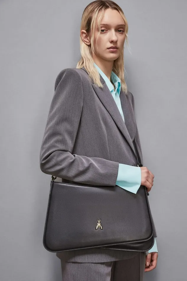 Patrizia Pepe Crossbodys Handbag With Detachable Shoulder Strap Black 8211 Women
