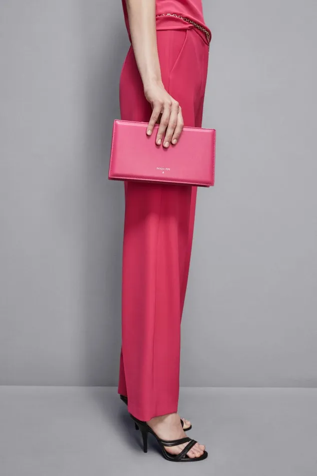 Patrizia Pepe Crossbodys Leather Shoulder Pocket Bag Pink 8211 Women
