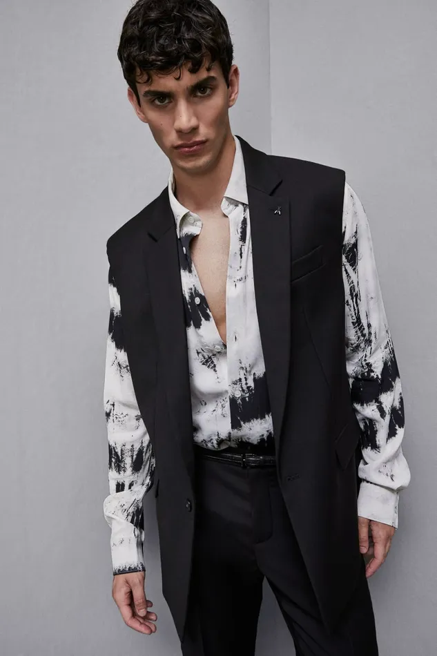 Patrizia Pepe Jackets Lined Vest Jacket Black 8211 Men