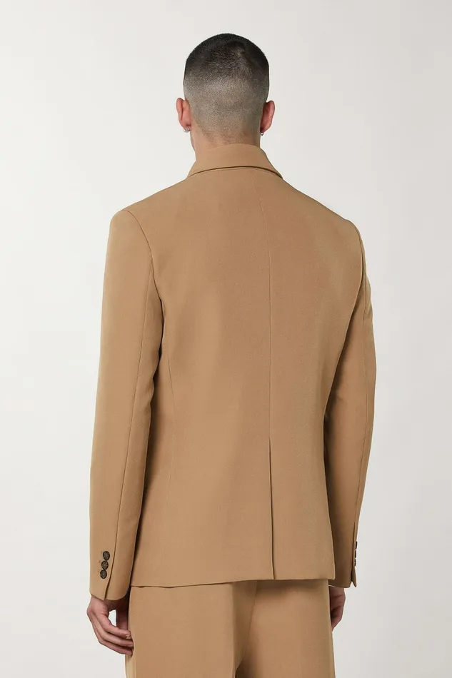 Patrizia Pepe Jackets Regular Fit DoubleBreasted Jacket Beige 8211 Men