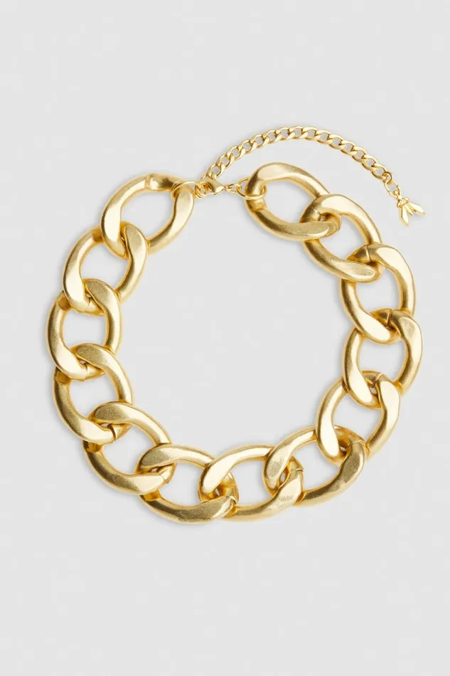 Patrizia Pepe Necklaces Brass And Aluminum Necklace Gold 8211 Women