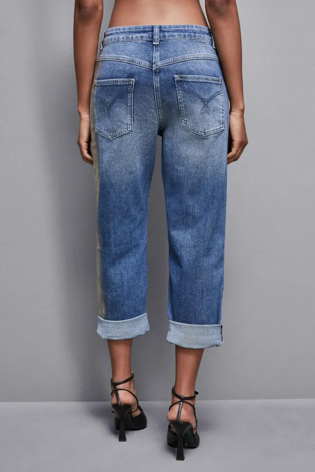 Patrizia Pepe Pants and Jeans Blue LowWaisted Boyfriend Jeans Blue 8211 Women