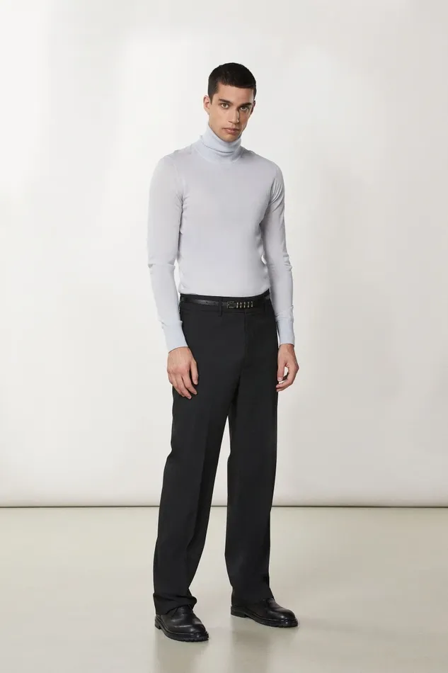 Patrizia Pepe Pants Slim Fit Pants With Regular Waist Black 8211 Men