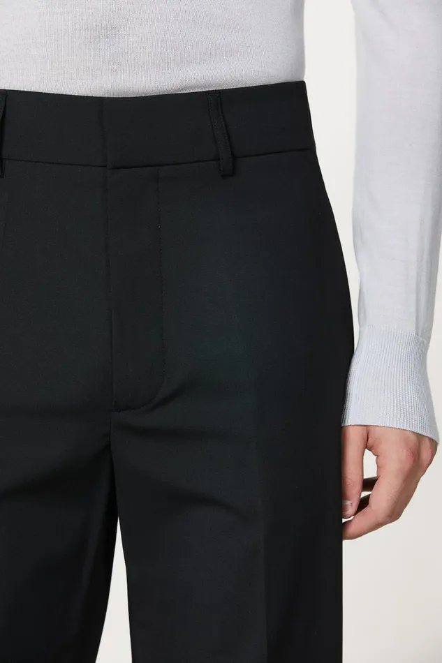 Patrizia Pepe Pants Slim Fit Pants With Regular Waist Black 8211 Men