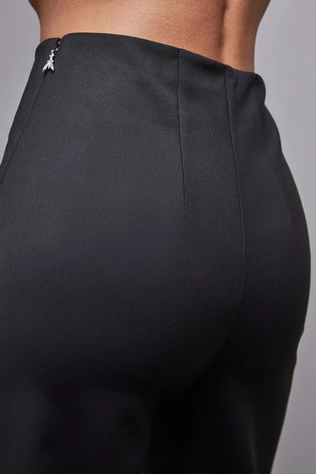Patrizia Pepe Tailleur HighWaisted Palazzo Pants Black 8211 Women