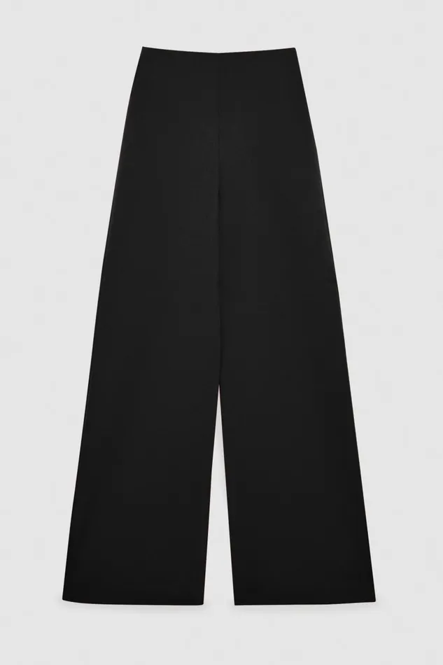 Patrizia Pepe Tailleur HighWaisted Palazzo Pants Black 8211 Women