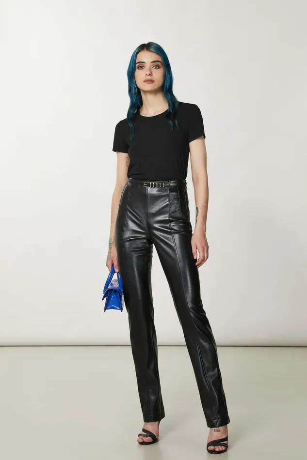 Patrizia Pepe Tops Essential TShirt Black 8211 Women