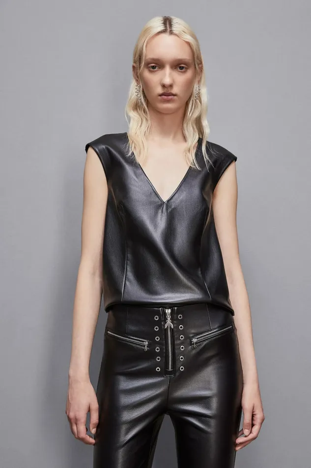 Patrizia Pepe Tops Top 034V034 With Zip Black 8211 Women