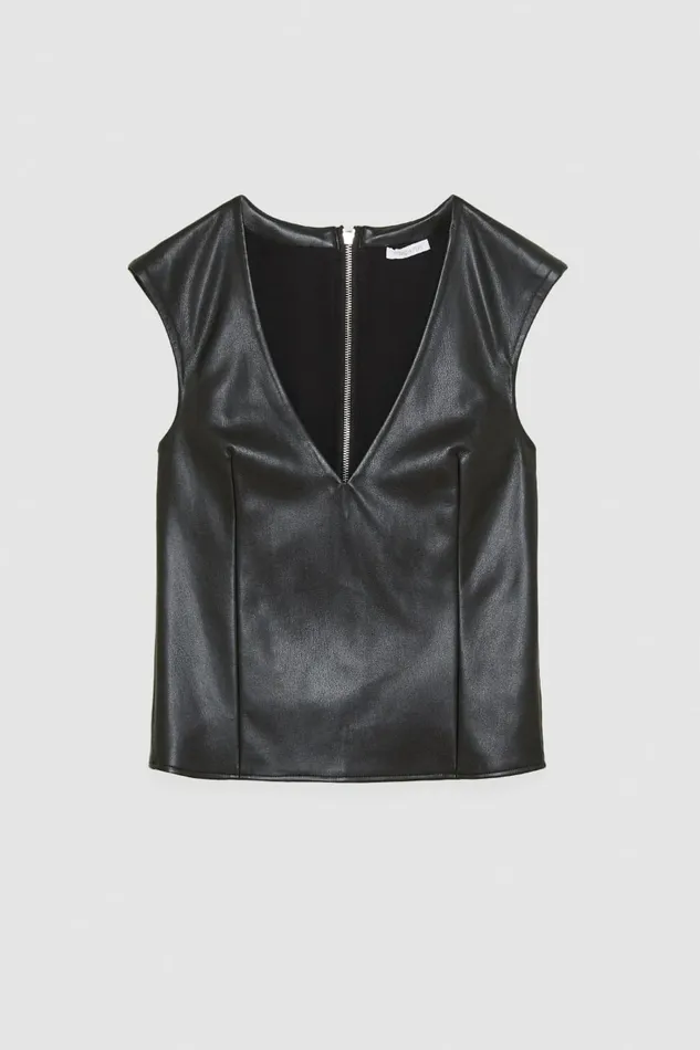 Patrizia Pepe Tops Top 034V034 With Zip Black 8211 Women