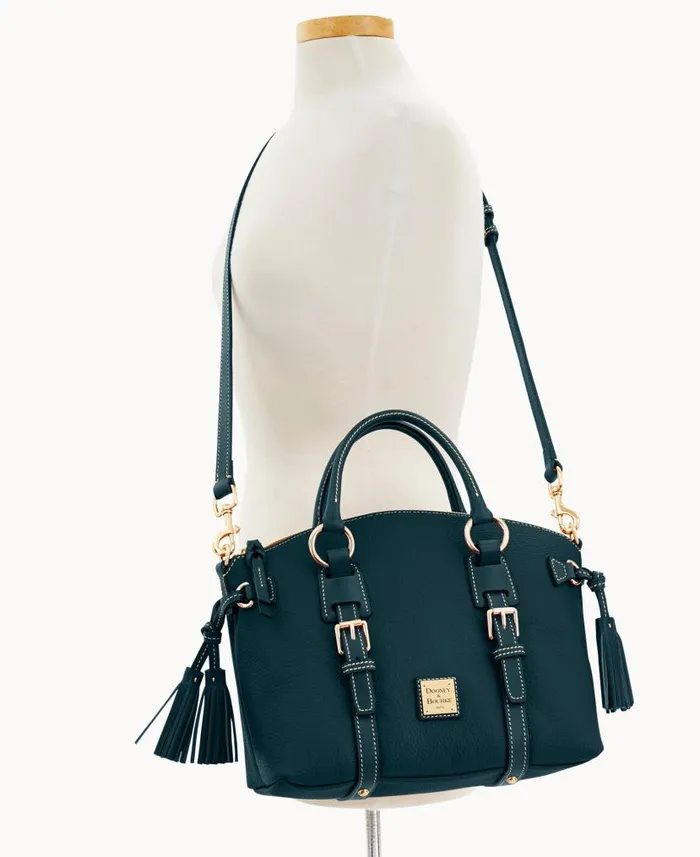 Pebble Grain Bristol Satchel Black Black Woman Dooney and Bourke Satchels Pebble Grain Bristol Satchel Black Black Woman Dooney and Bourke Satchels