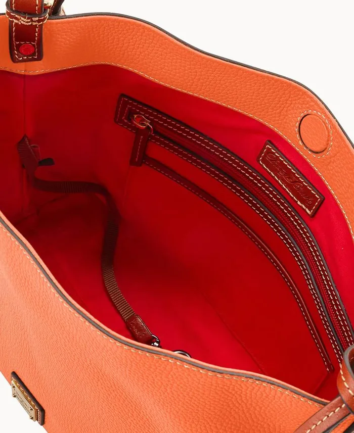 Pebble Grain Large Sac Coral Woman Dooney and Bourke Shoulder Bags Pebble Grain Large Sac Coral Woman Dooney and Bourke Shoulder Bags