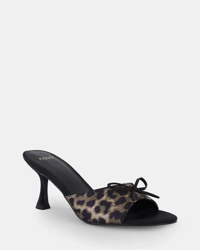 Peep Toes FLORIAN Leopard NOVO Shoes Women