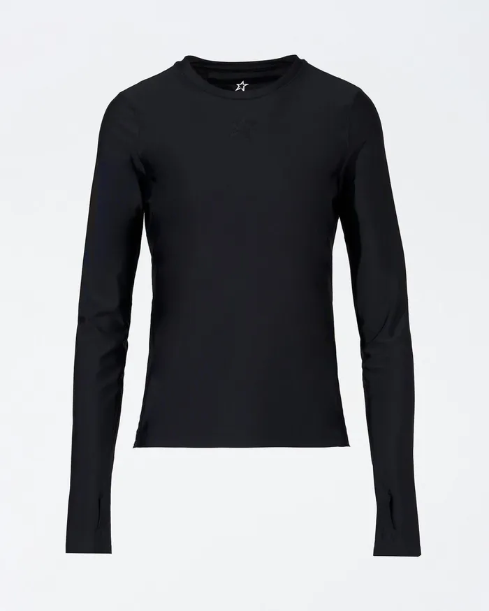 Perfect Moment Compression Base Layer Top Black Women Base Layers